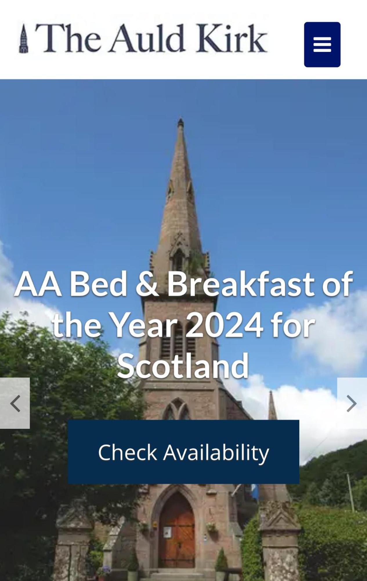 Bed and Breakfast The Auld Kirk Ballater Exterior foto
